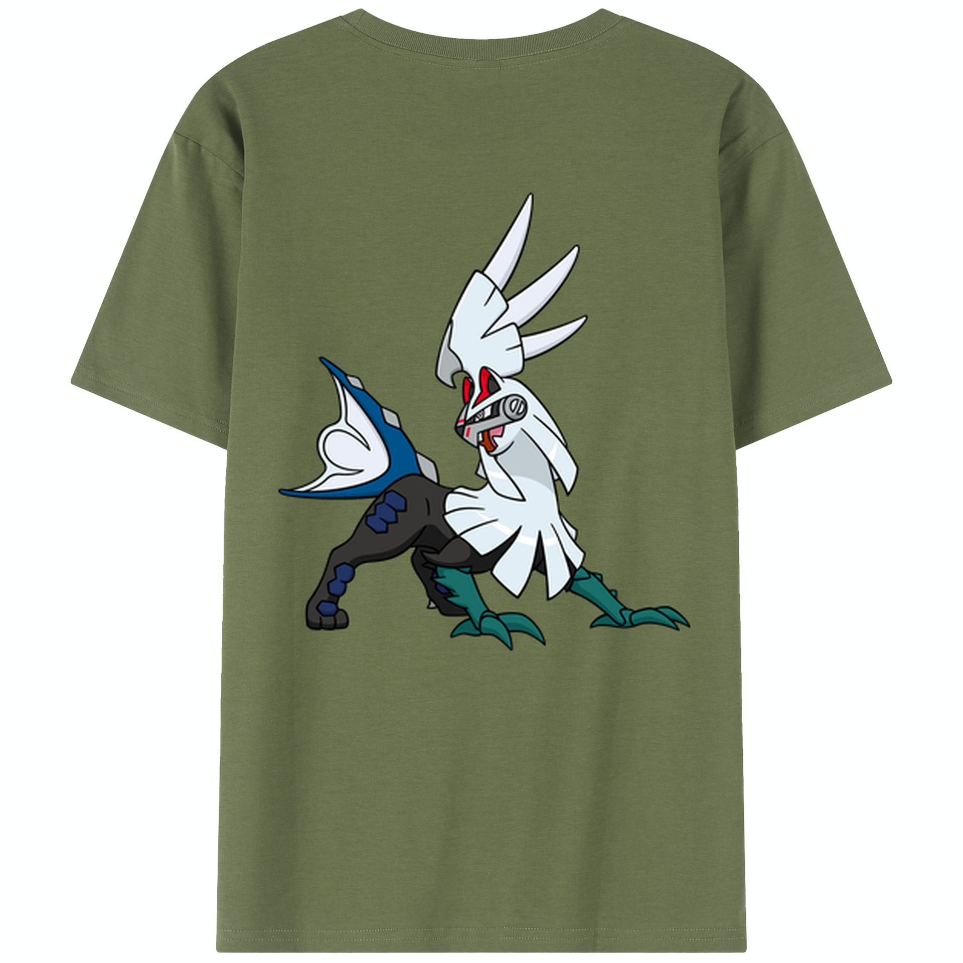 （画像用） ポケットモンスター Pokémon 綿100％半袖Tシャツ（背面プリント）